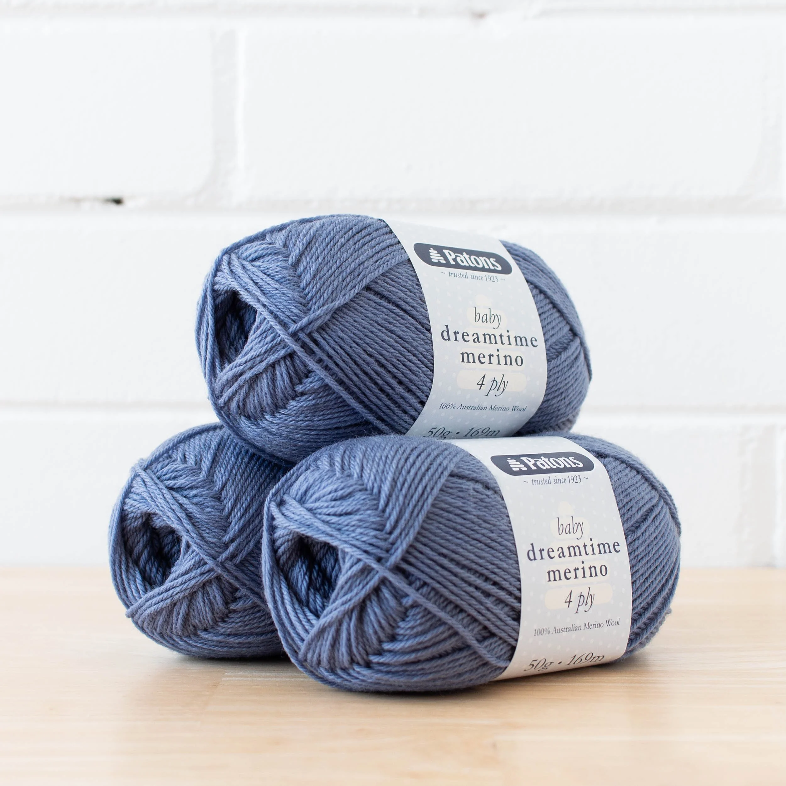 Patons Dreamtime Merino 4 Ply Dark Blue 3894 Loom Spindle